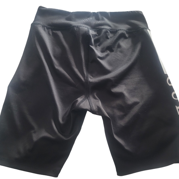 Guess Black Logo Spandex Shorts XS - Picture 3 of 4